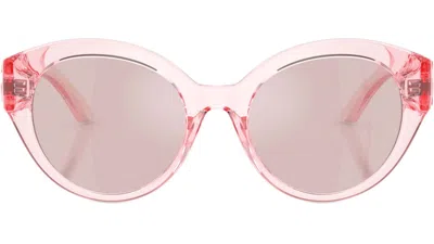 Dolce & Gabbana Dg-logo Sunglasses In Pink