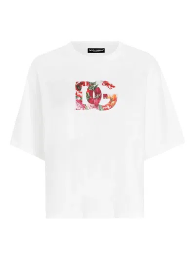 DOLCE & GABBANA DOLCE & GABBANA DG LOGO T-SHIRT