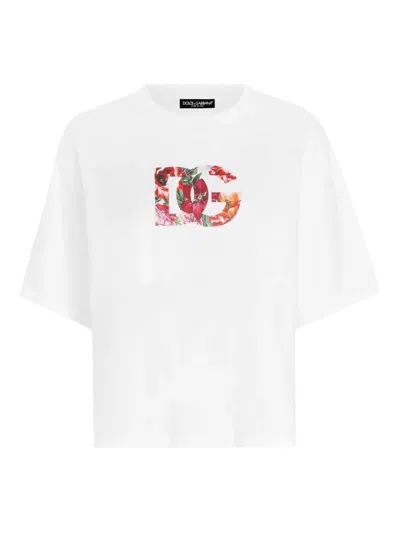 DOLCE & GABBANA DOLCE & GABBANA DG LOGO T-SHIRT