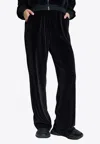 Dolce & Gabbana Dg Logo Velvet Pants