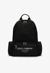 Dolce & Gabbana Dg Milano Sicilia Dna Backpack In Black