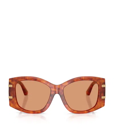 Dolce & Gabbana Dg Millennials Butterfly Sunglasses In Brown