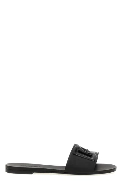 Dolce & Gabbana 'dg Millennials' Slide In Black