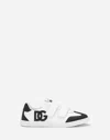 Dolce & Gabbana Dg Original Calfskin Low-top Sneakers With Dg Logo In Multi