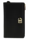 Dolce & Gabbana Women 'dg' Passport Holder In Black