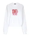 Dolce & Gabbana Logo-print Sweatshirt In White