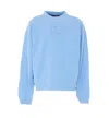 Dolce & Gabbana Dg Logo Patch Oversized Sweatshirt In Multi