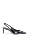 Dolce & Gabbana Nappa Slingback Dã©col In Black