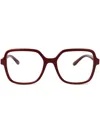 Dolce & Gabbana Bordeaux Injectate Optical Glasses In Brown