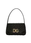 DOLCE & GABBANA DOLCE & GABBANA DG PLAQUE SHOULDER BAG