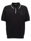 Dolce & Gabbana Heraldic Dg Logo Patch Polo T-shirt