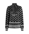 Dolce & Gabbana Dg-print Shirt In Black