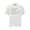 Dolce & Gabbana White Dg Logo T-shirt In White