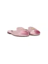 Dolce & Gabbana Dg Rhinestone Sandals In Pink