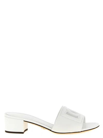 Dolce & Gabbana Dg Sandals In White