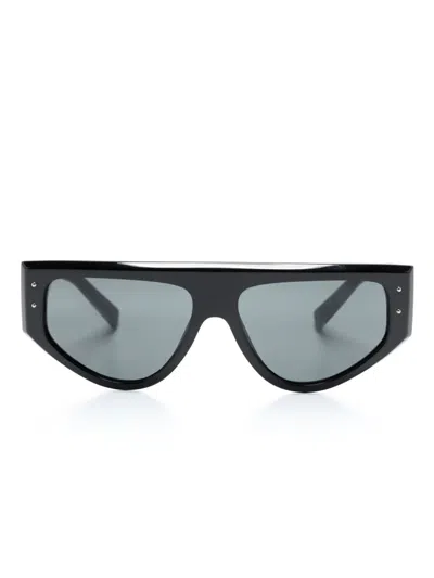 Dolce & Gabbana Sonnenbrille Mit Geometrischem Gestell In Schwarz