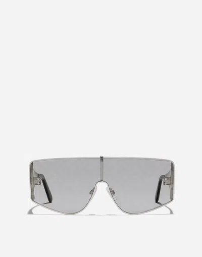 Dolce & Gabbana نظارة شمسية Dg Sharped In Silver