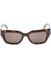 Dolce & Gabbana Sunglasses Acetate Metal Rivets In Brown