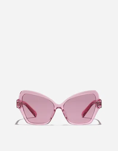 Dolce & Gabbana Dg Sharped  Sunglasses In Gold