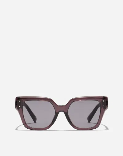 Dolce & Gabbana Dg Sharped Sunglasses In Black