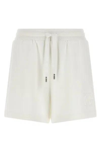 Dolce & Gabbana 'dg' Shorts In White