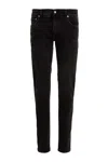 Dolce & Gabbana Jeans With Belt Loops In Black