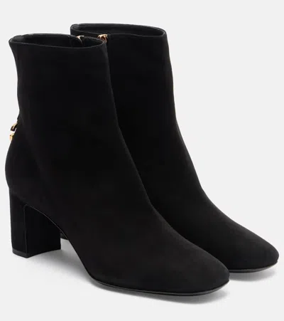 DOLCE & GABBANA DG SUEDE ANKLE BOOTS