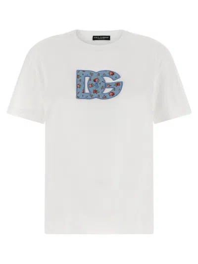 Dolce & Gabbana Dg T-shirt In White