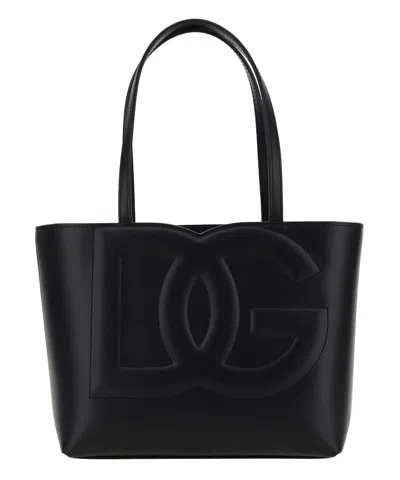 Dolce & Gabbana Dg Tote Bag In Black