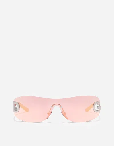 Dolce & Gabbana Dg Twist  Sunglasses In Pink