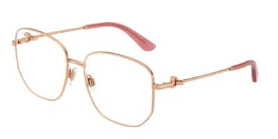 Dolce & Gabbana Dg1356 Women's Glasses, Gold, Size 55