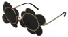 Dolce & Gabbana Dg2201 Black Lens Gold Frame Limited Edition Sunglasses