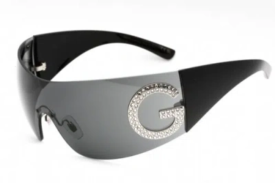 Pre-owned Dolce & Gabbana Dg2298b-0587-40 Sunglasses Size 40mm 120mm 40mm Black Women In Gray