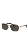 Dolce & Gabbana Dg2316 Rectangular Sunglasses, 56mm In Gold