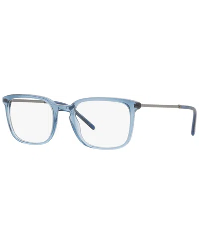 Dolce & Gabbana Dg3349 Men's Square Eyeglasses In Blue