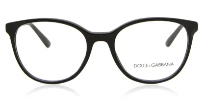 Dolce & Gabbana Dg3363 Women's Glasses, Black, Size 52