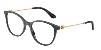 Dolce & Gabbana Dg3363 Women's Glasses, Grey, Size 54 In Blue