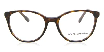 Dolce & Gabbana Dg3363 Women's Glasses, Tortoiseshell, Size 52 In Brown