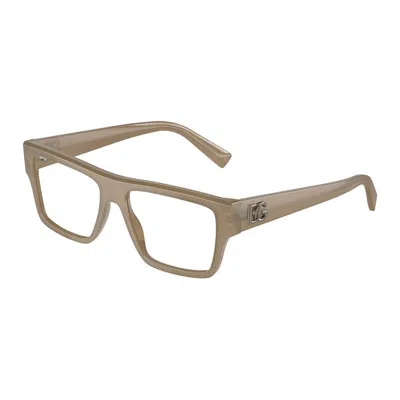 Dolce & Gabbana Dg33823089 Square Full Rim Eyeglasses In White