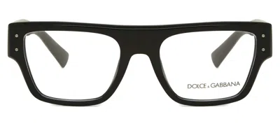 Dolce & Gabbana Dg3384 Men's Glasses, Black, Size 54