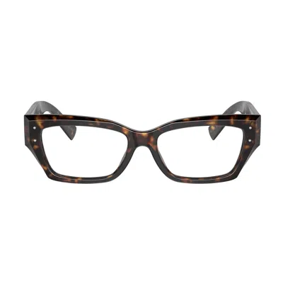 Dolce & Gabbana Dg3387 Linea Dg Sharped In Animal Print