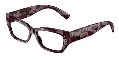 Dolce & Gabbana Dg3387 3464 Women's Glasses Tortoiseshell Size 53 - Free Lenses - Blue Light Block Available