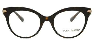 Dolce & Gabbana Dg3392 Women's Glasses, Tortoiseshell, Size 52
