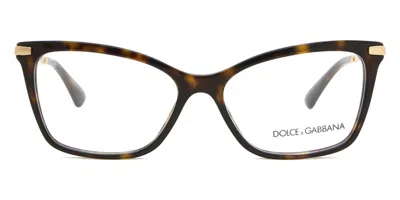 Dolce & Gabbana Dg3393 Women's Glasses, Tortoiseshell, Size 56 In Brown