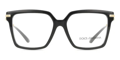 Dolce & Gabbana Dg3397 Women's Glasses, Black, Size 54