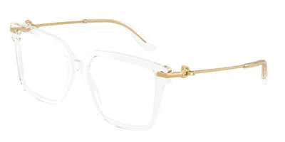 Dolce & Gabbana Dg3397 Women's Glasses, Clear, Size 56 In Transparent
