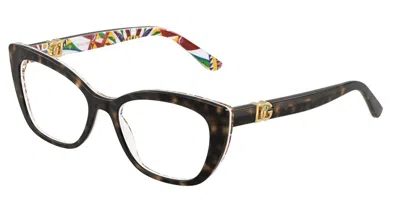 Dolce & Gabbana Dg3398 Women's Glasses, Tortoiseshell, Size 54