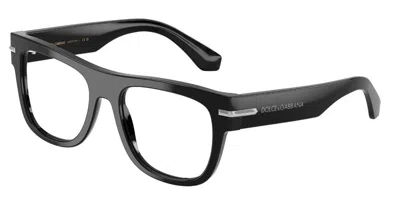 Dolce & Gabbana Dg3407 501 Men's Glasses Black Size 54 - Free Lenses - Blue Light Block Available