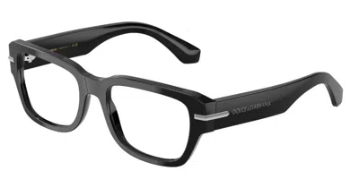 Dolce & Gabbana Dg3408 Men's Glasses, Black, Size 54