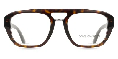 Dolce & Gabbana Dg3415 502 Men's Glasses Tortoiseshell Size 55 - Free Lenses - Blue Light Block Available